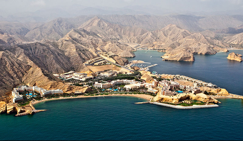 Shangri La’s Barr Al Jissah Al Waha Aerial View